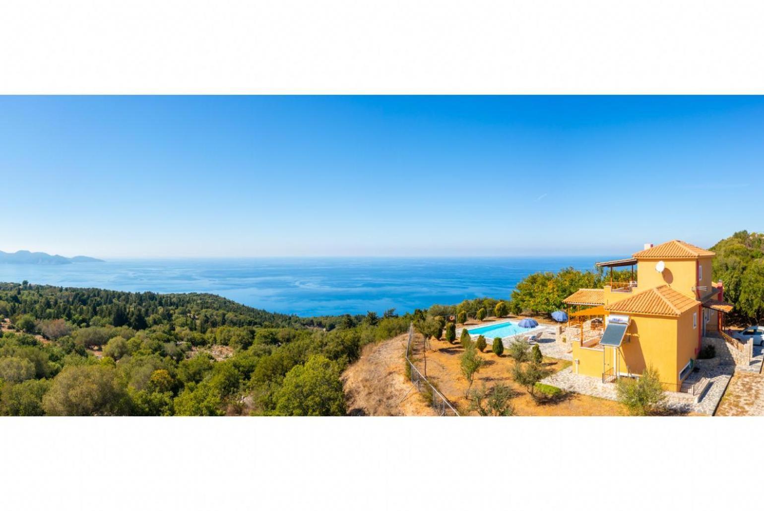 Villa Aetos Vasilikiádhes Exteriör bild