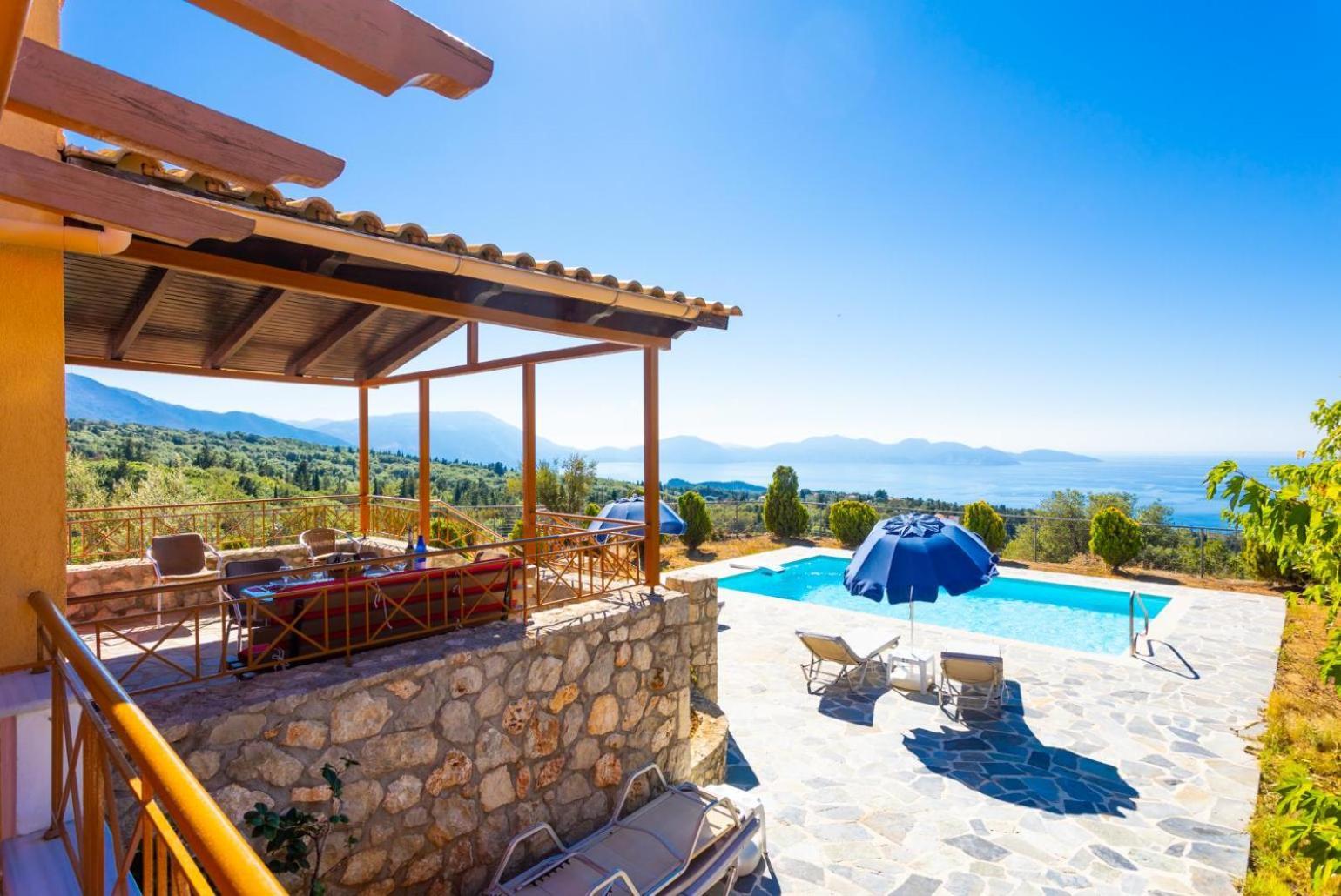 Villa Aetos Vasilikiádhes Exteriör bild