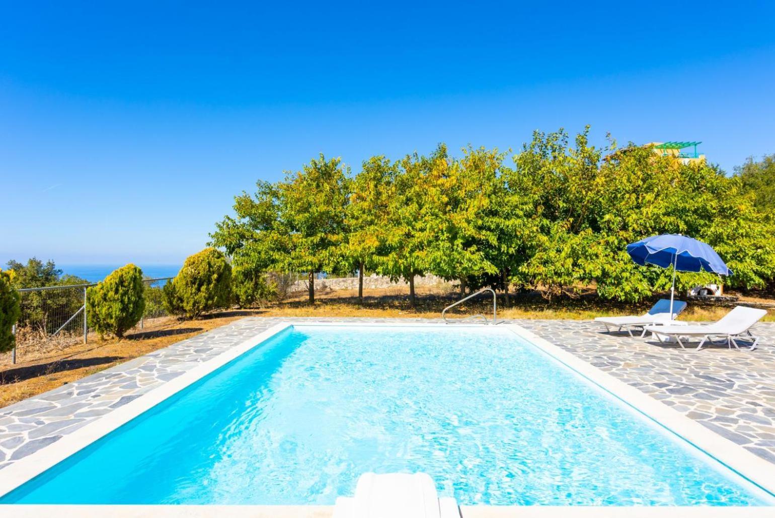 Villa Aetos Vasilikiádhes Exteriör bild