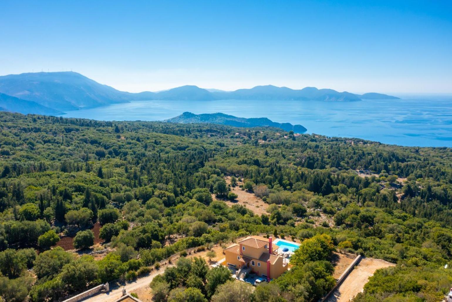 Villa Aetos Vasilikiádhes Exteriör bild